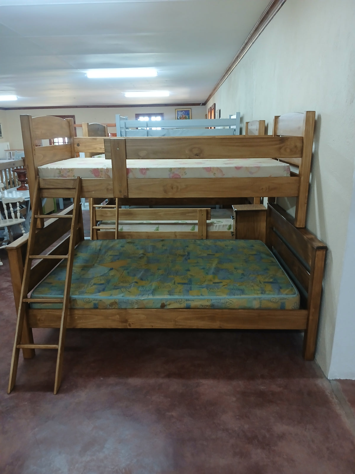 Rustic Tri-Bunk