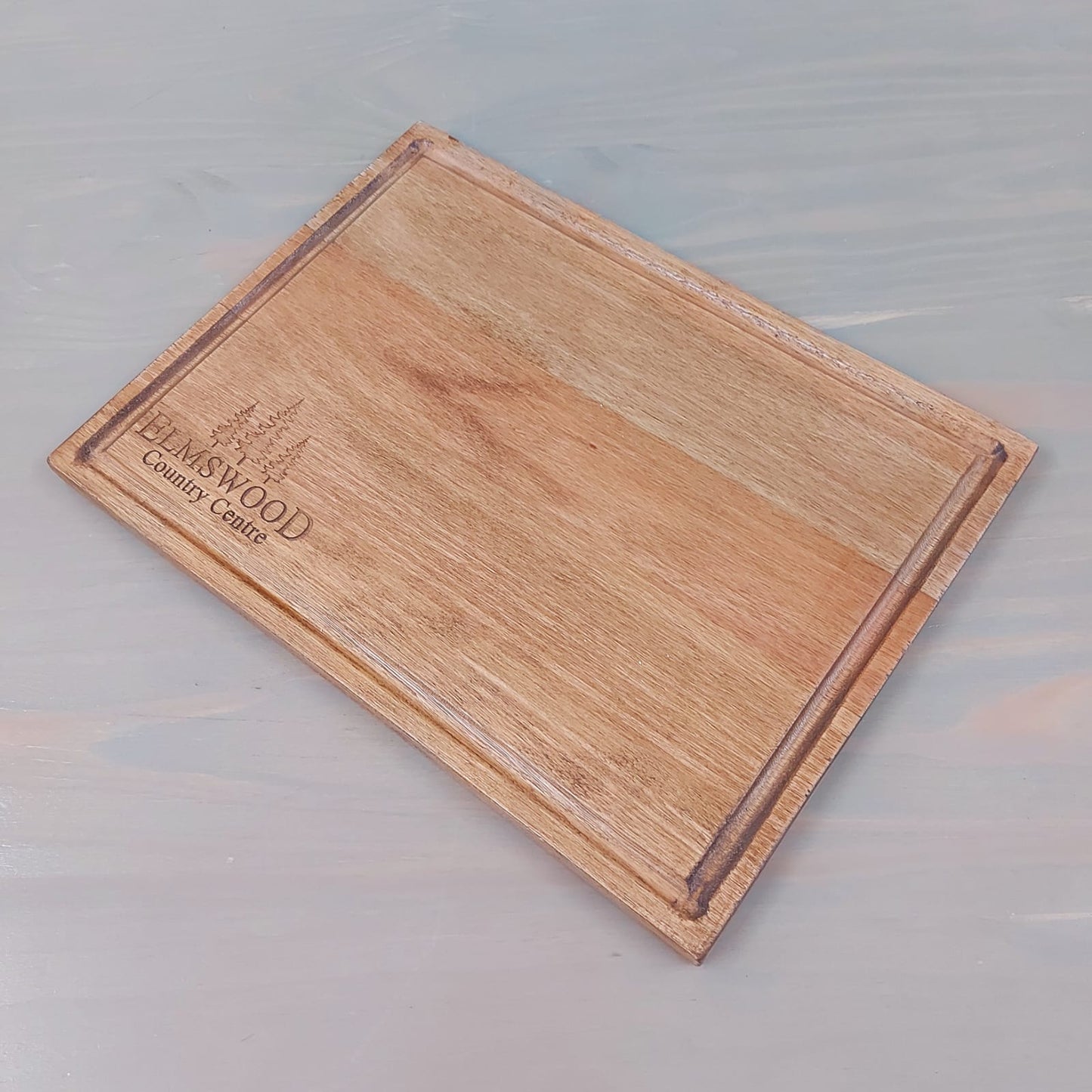 Engraved chopping board