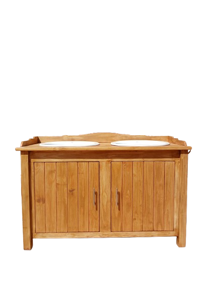 Double Vanity Stand