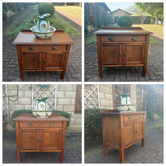 1920 Teak 2 door sideboard
