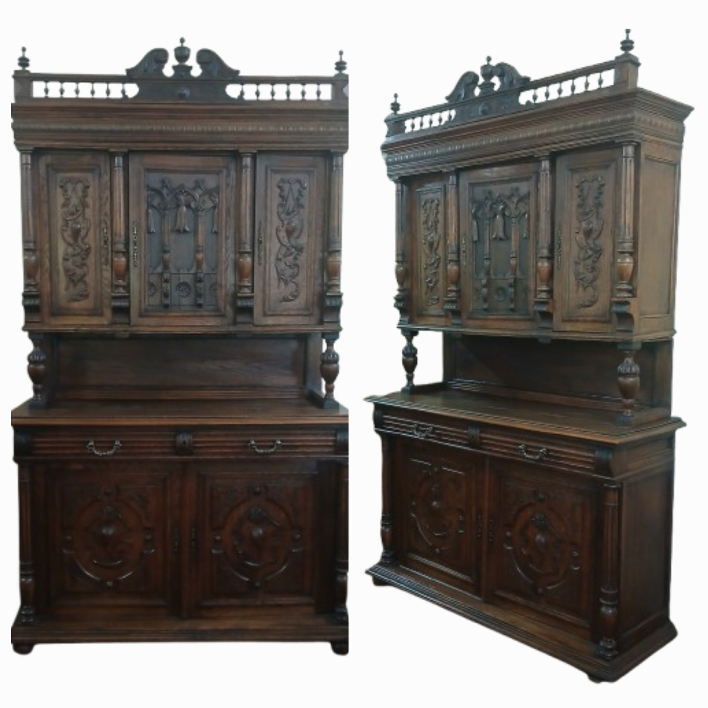 19th Century walnut dresser