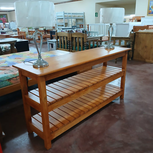 1,5 3 Tier server pine stained Oregon