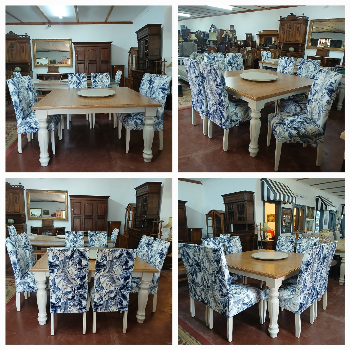 LFC 1,5x1,5 Dining table & chairs