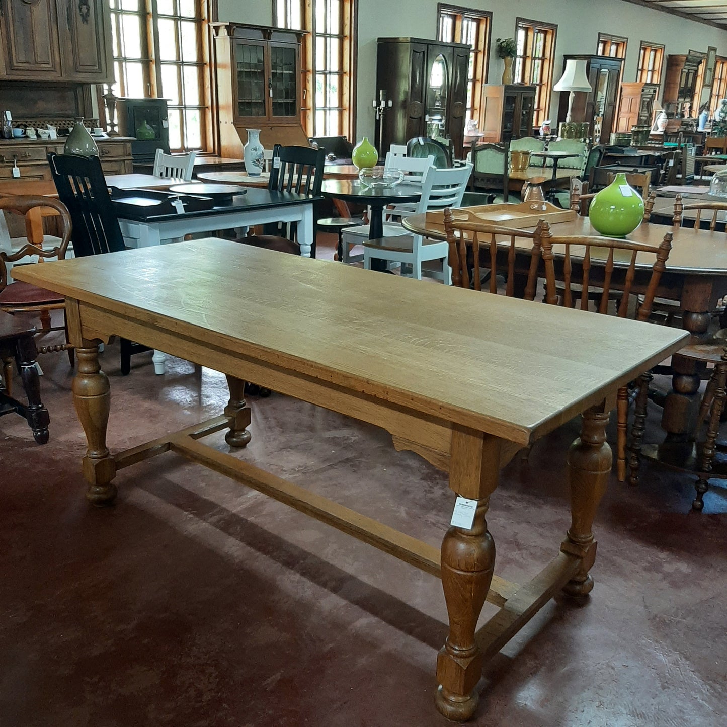 1,8 x 80 Oak dining table