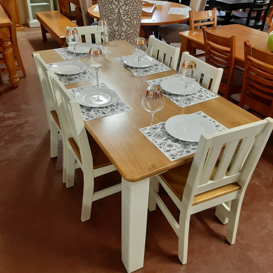 1,8 x 90 Dining table Yellow