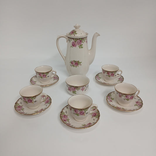 English rose tea set