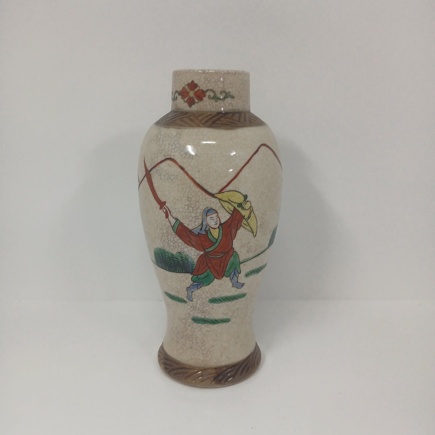 Horse Riding Vase