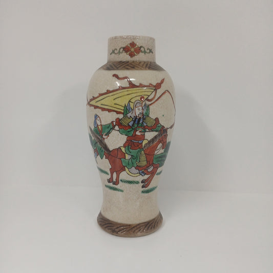 Horse Riding Vase