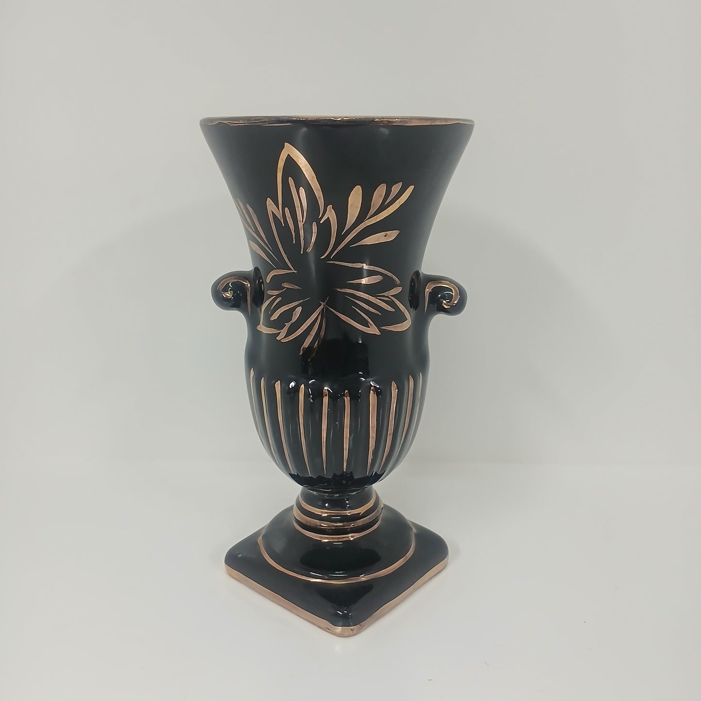 Black Vase with a Rose