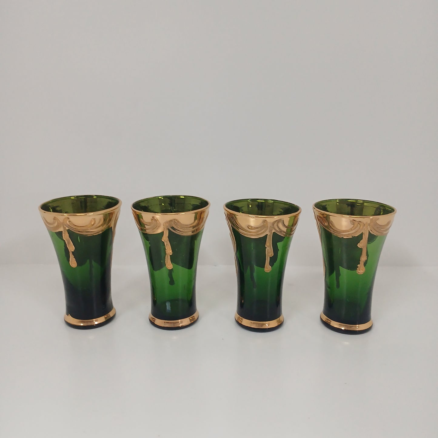 Set of 4 Venetian Glasses