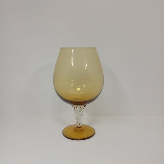 Yellow Goblet Vase
