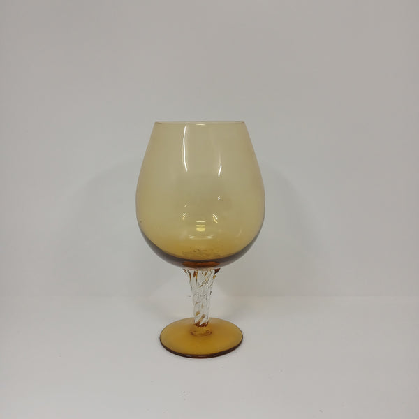Yellow Goblet Vase