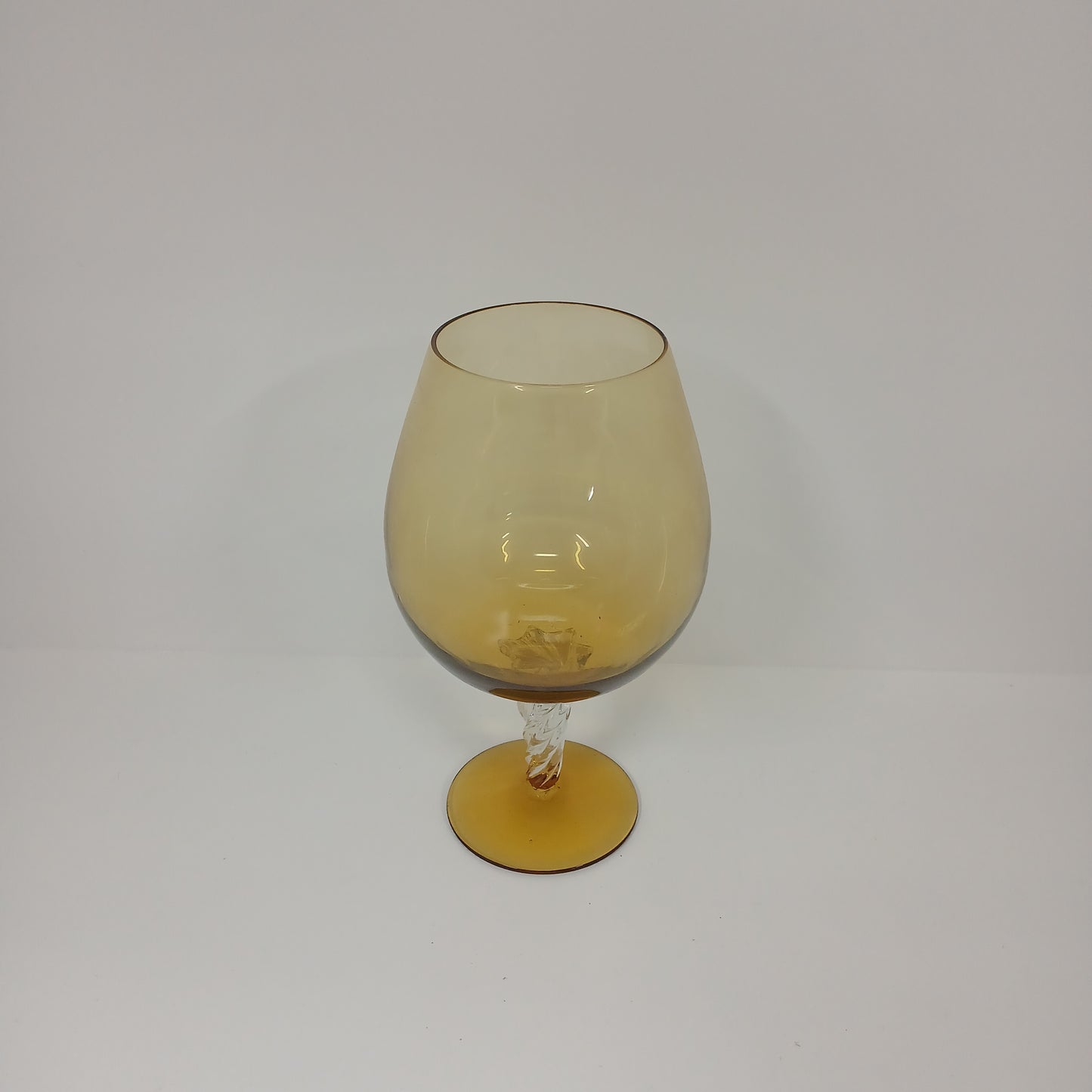 Yellow Goblet Vase