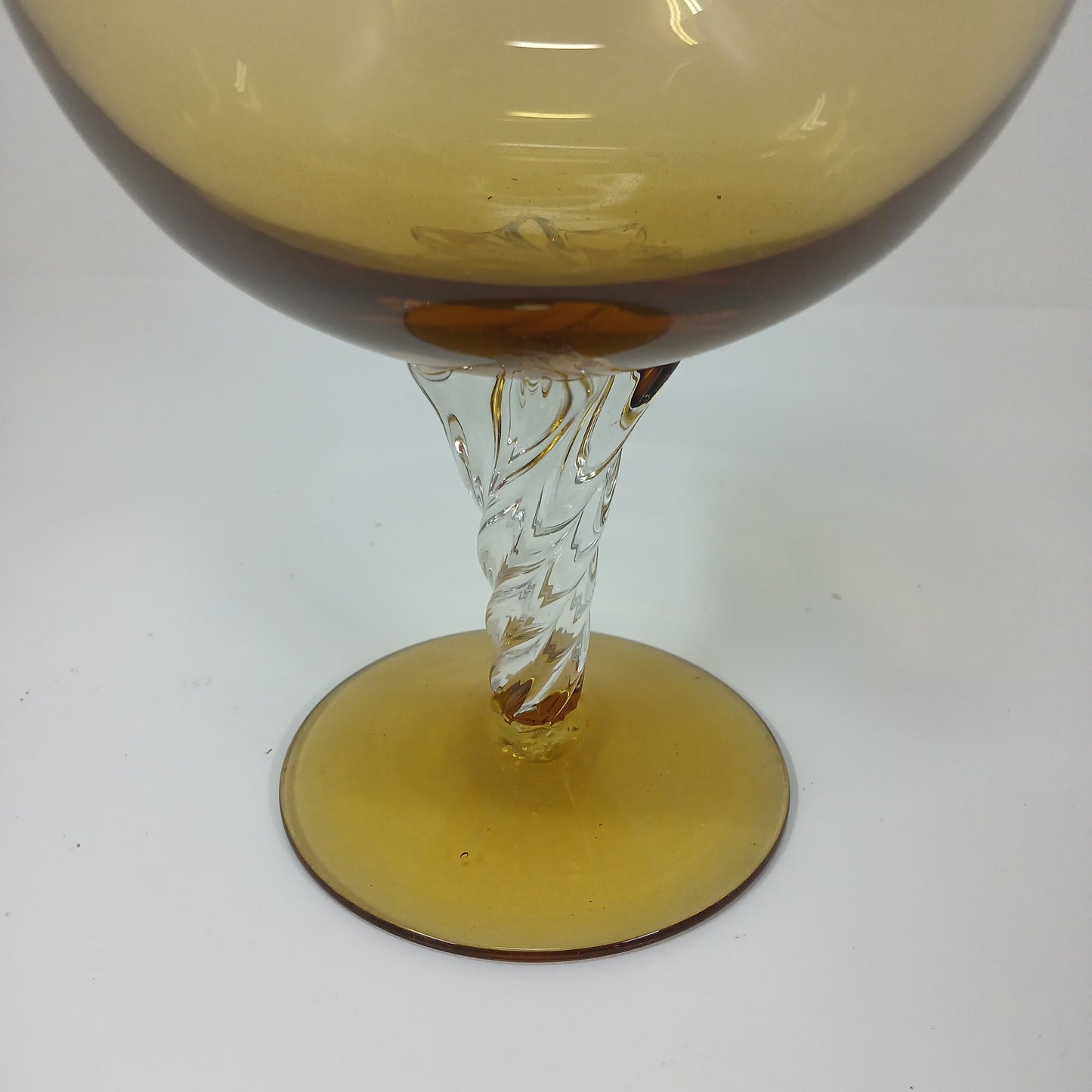 Yellow Goblet Vase