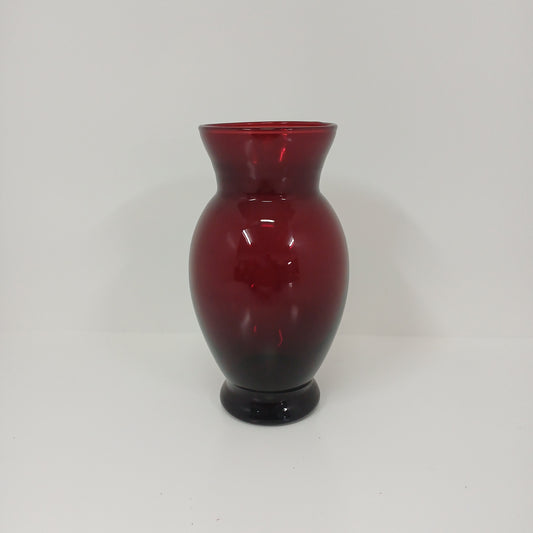 Red Italian Shaped Vase