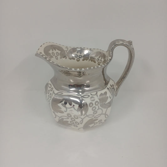 Wedgwood Porcelain Jug with Silver