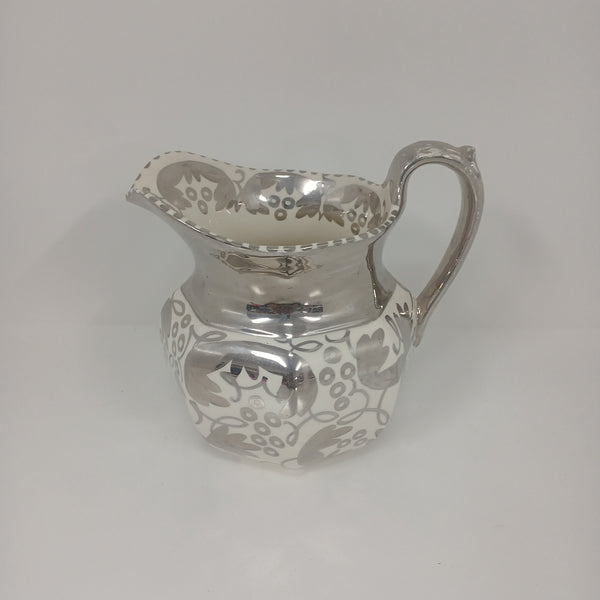 Wedgwood Porcelain Jug with Silver