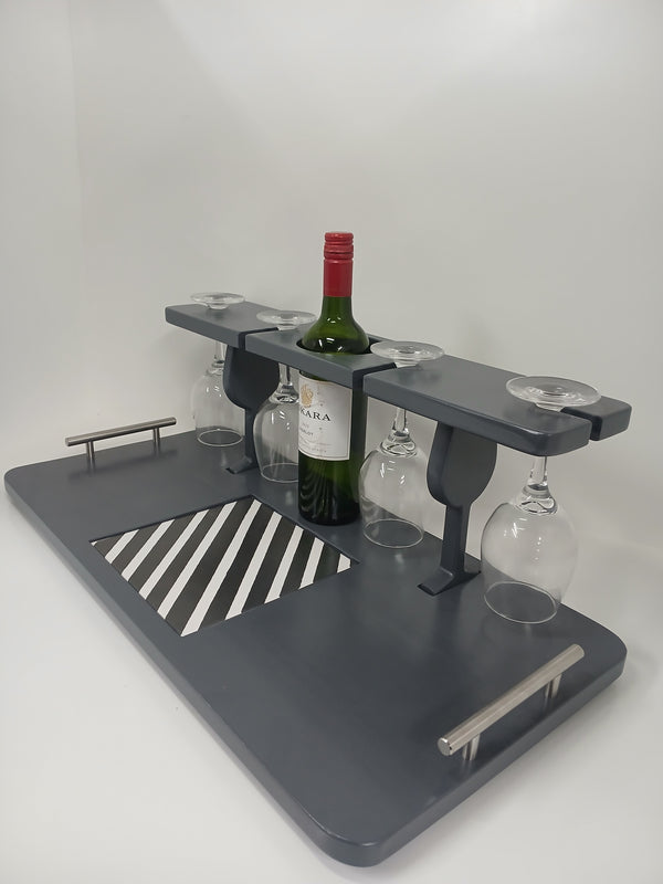 Wine and Glass Stand