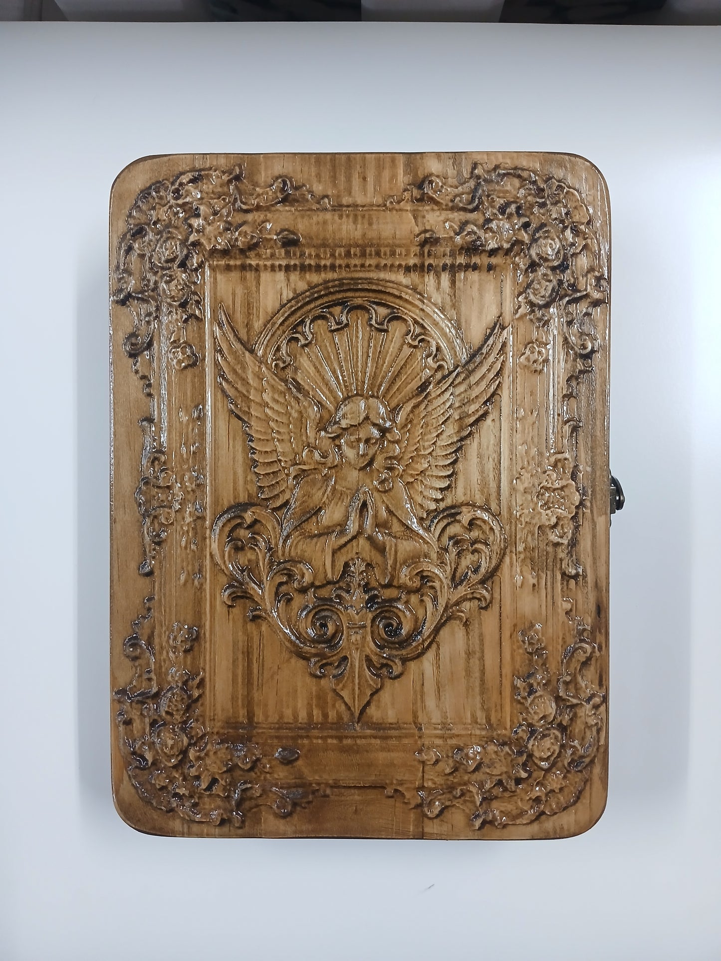 Angel Wooden Treasure Box