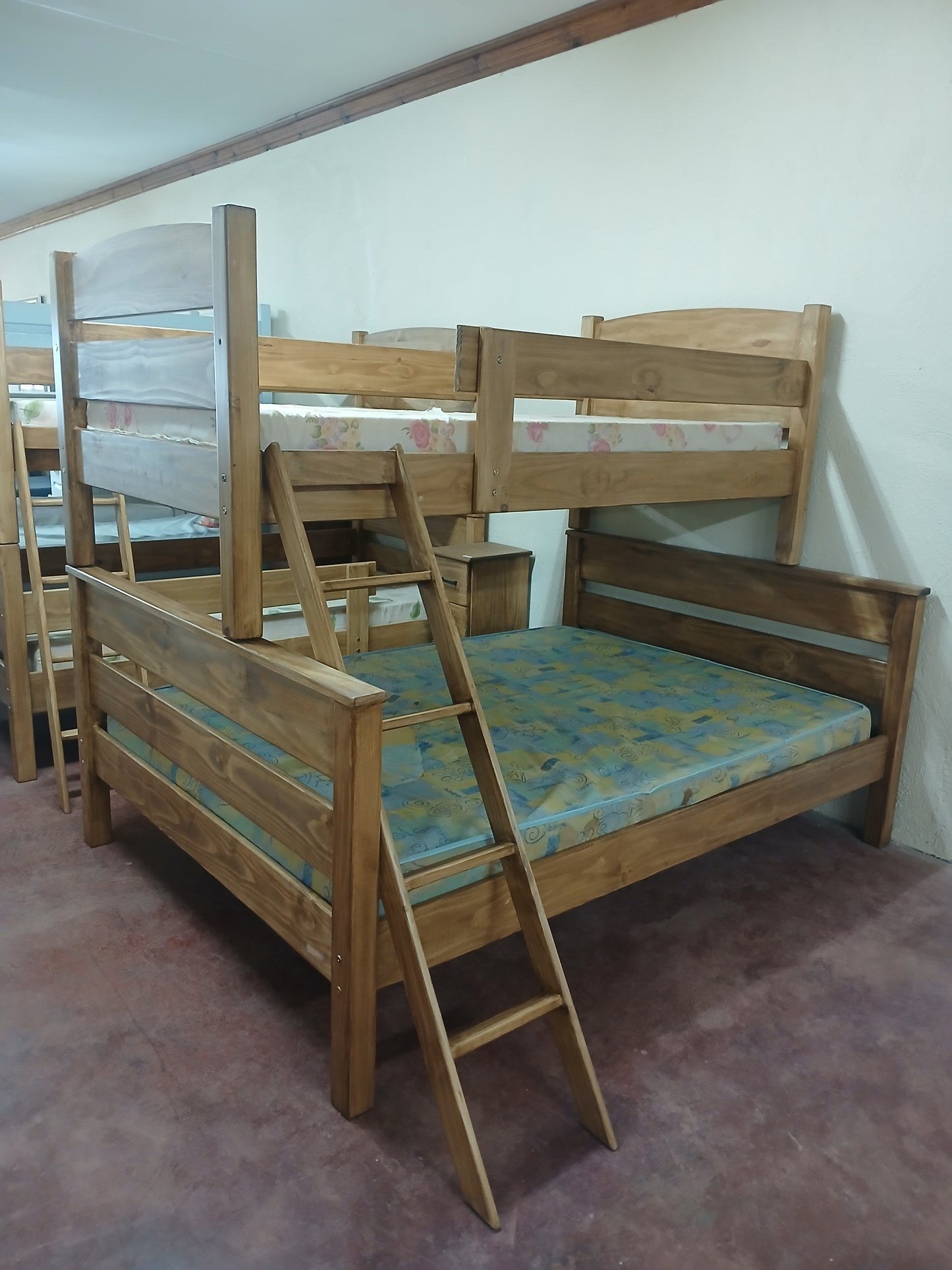 Rustic Tri-Bunk