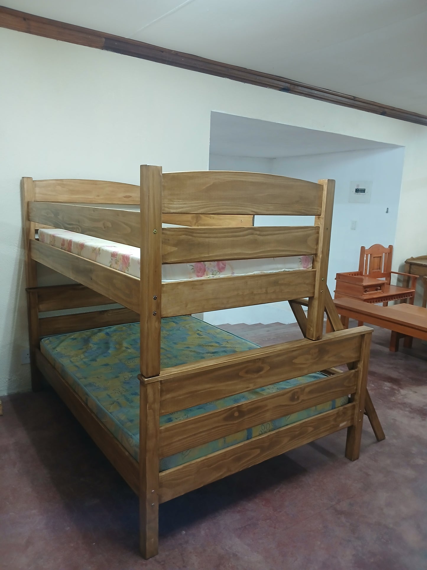 Rustic Tri-Bunk