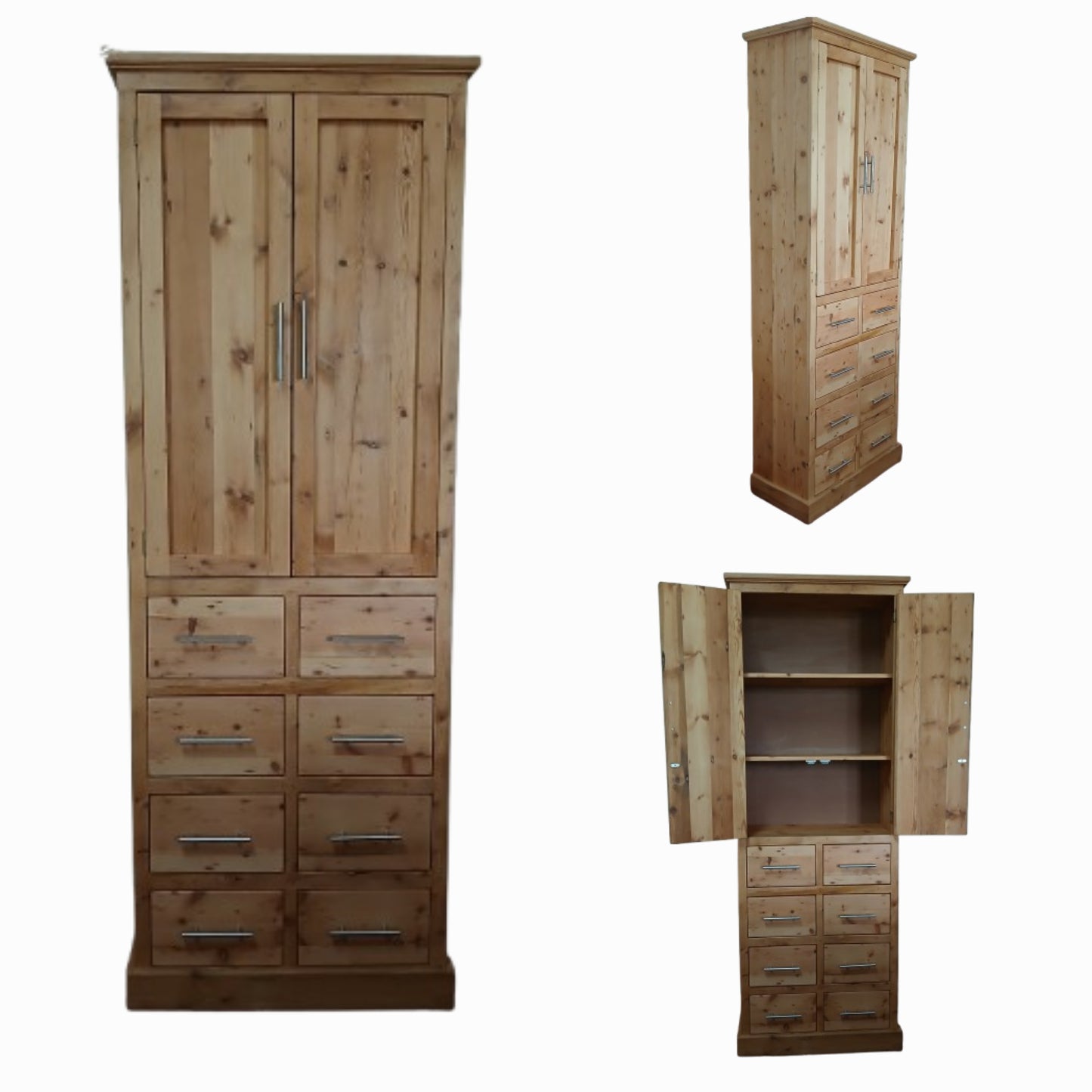 2 Door & 8 Drawer unit