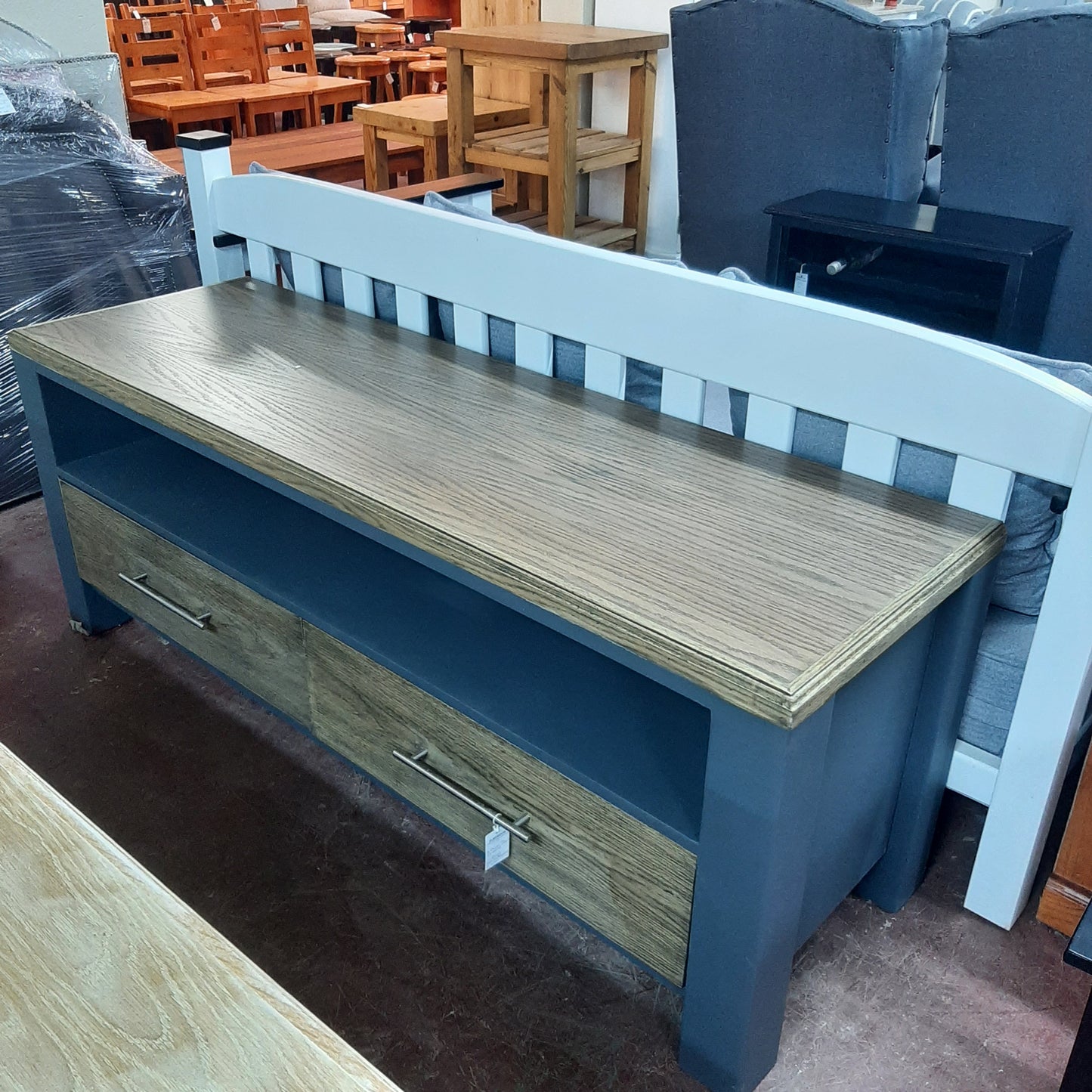 2 Drawer plasma TV stand