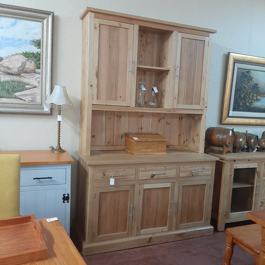 3 Door/Drawer Old Oregon pine dresser