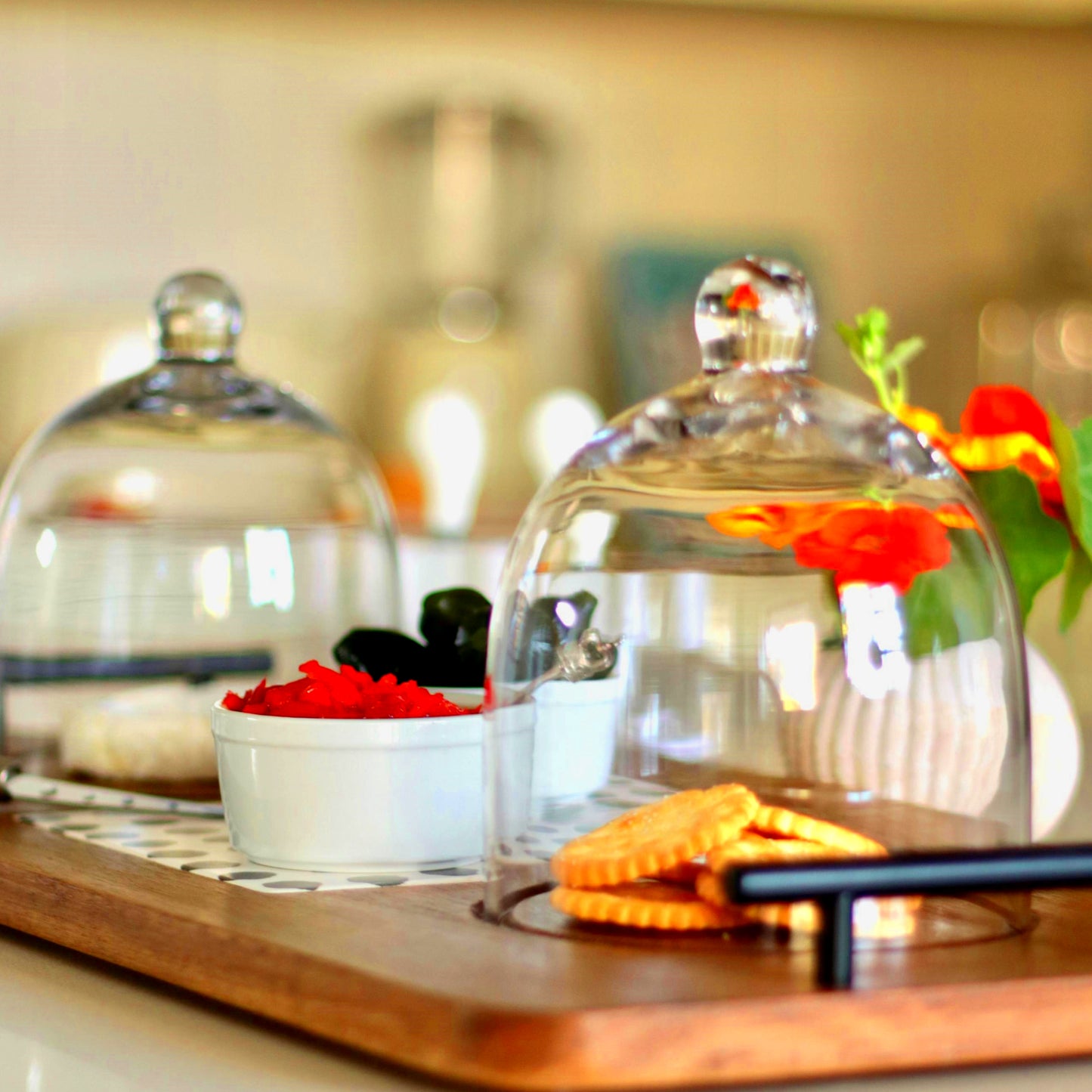 Double Dome Cheese Board