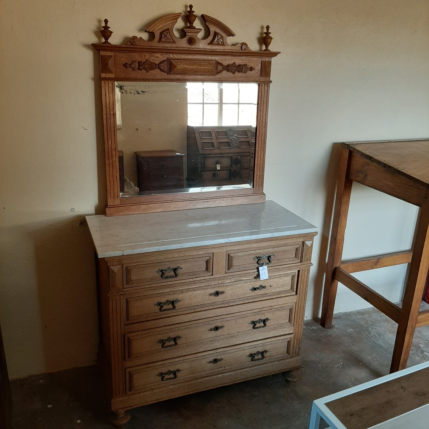 5 drawer dressing table
