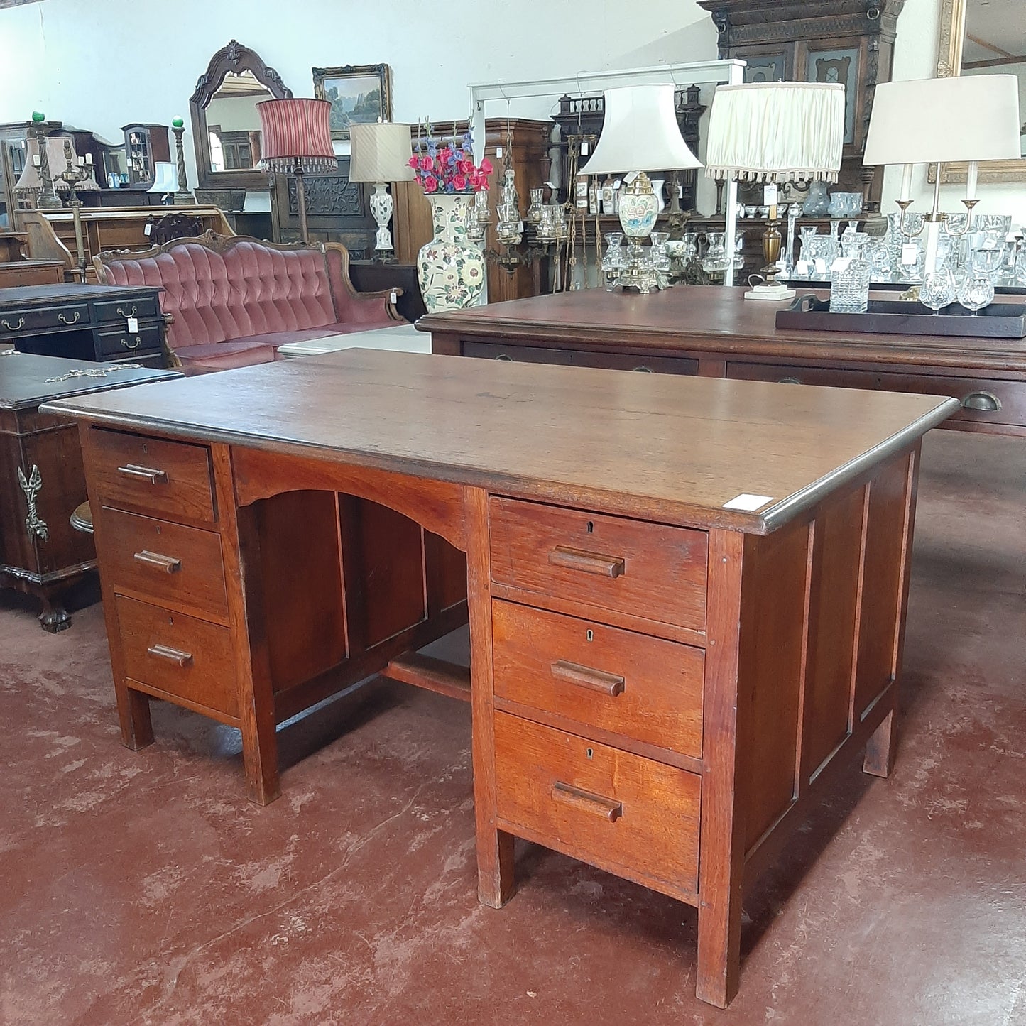 6 drawer desk 2