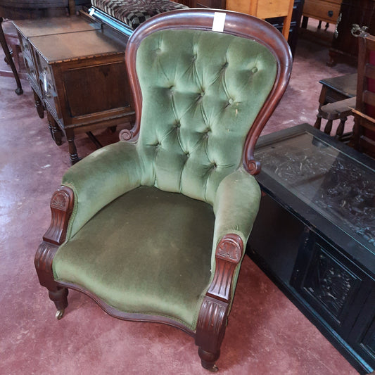 Green Arm Chair