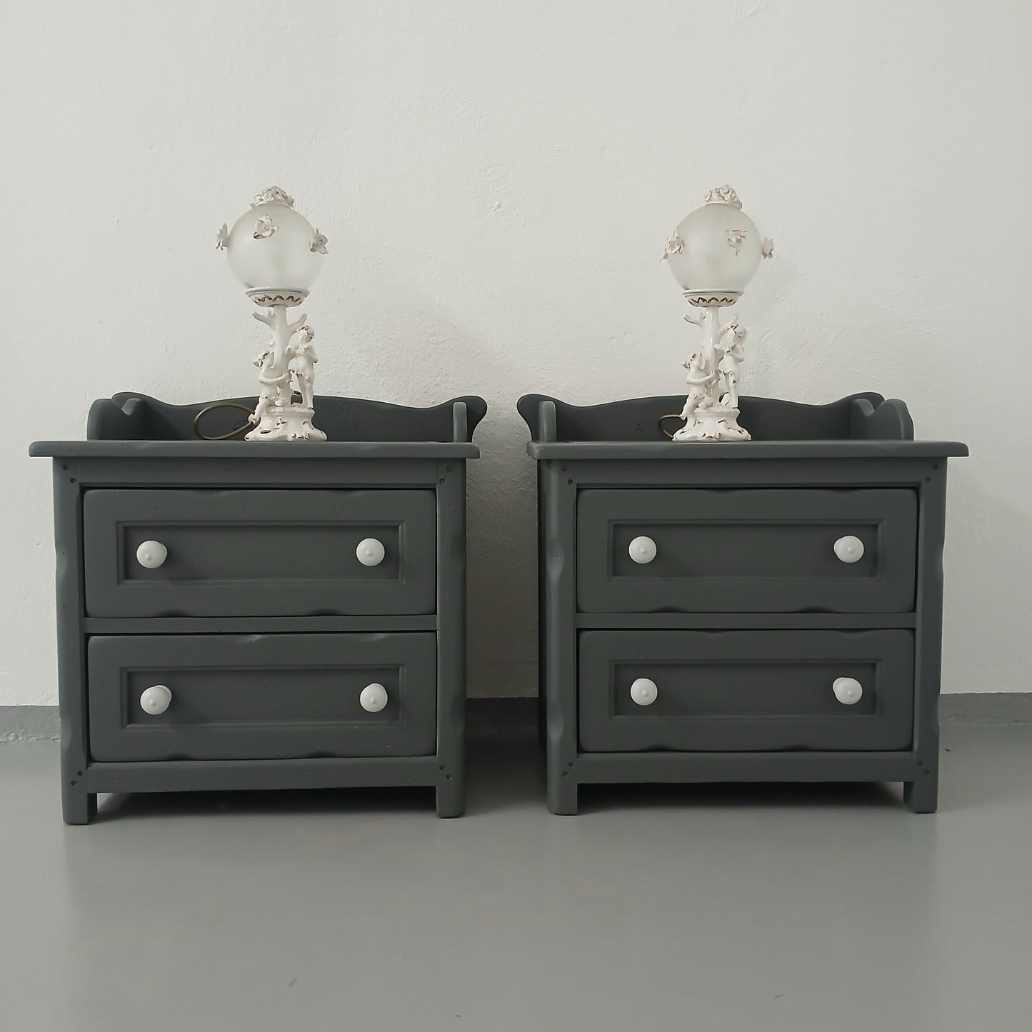 Bespoke bedside pedestals