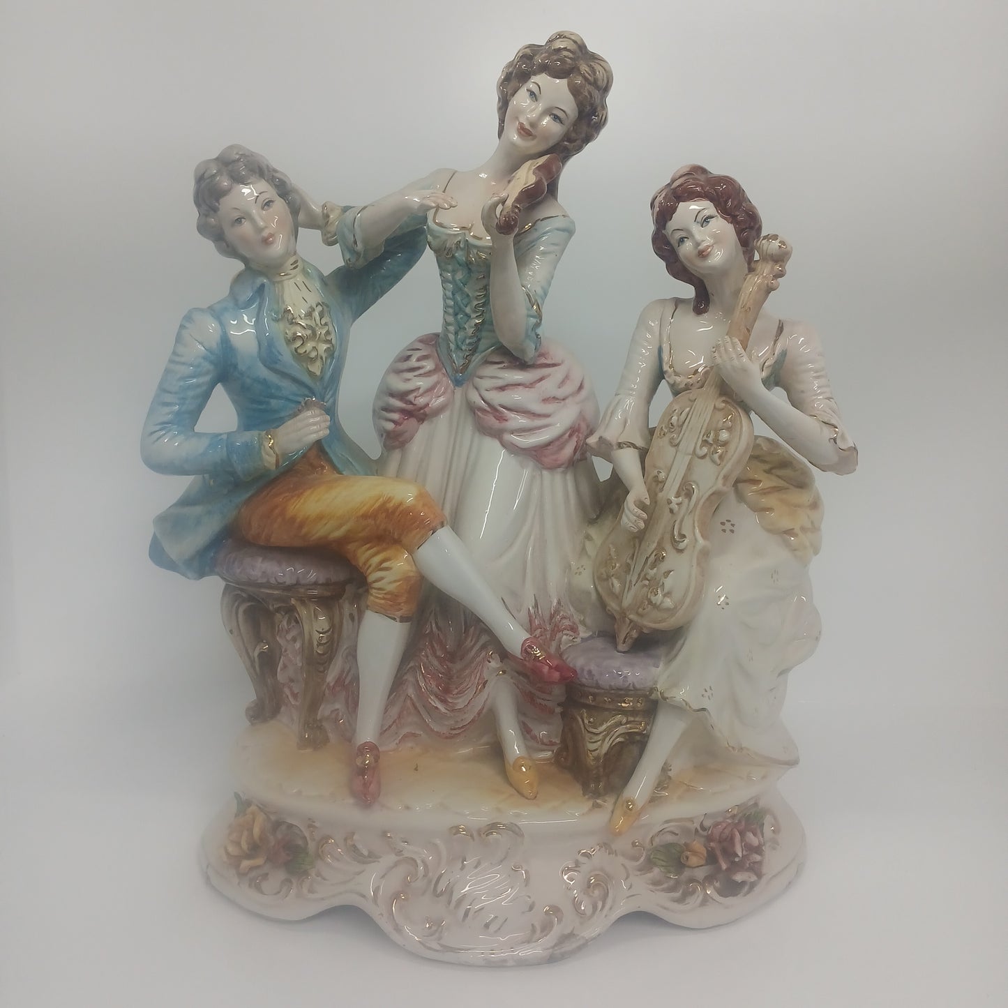 Capodimonte figurine Musicians