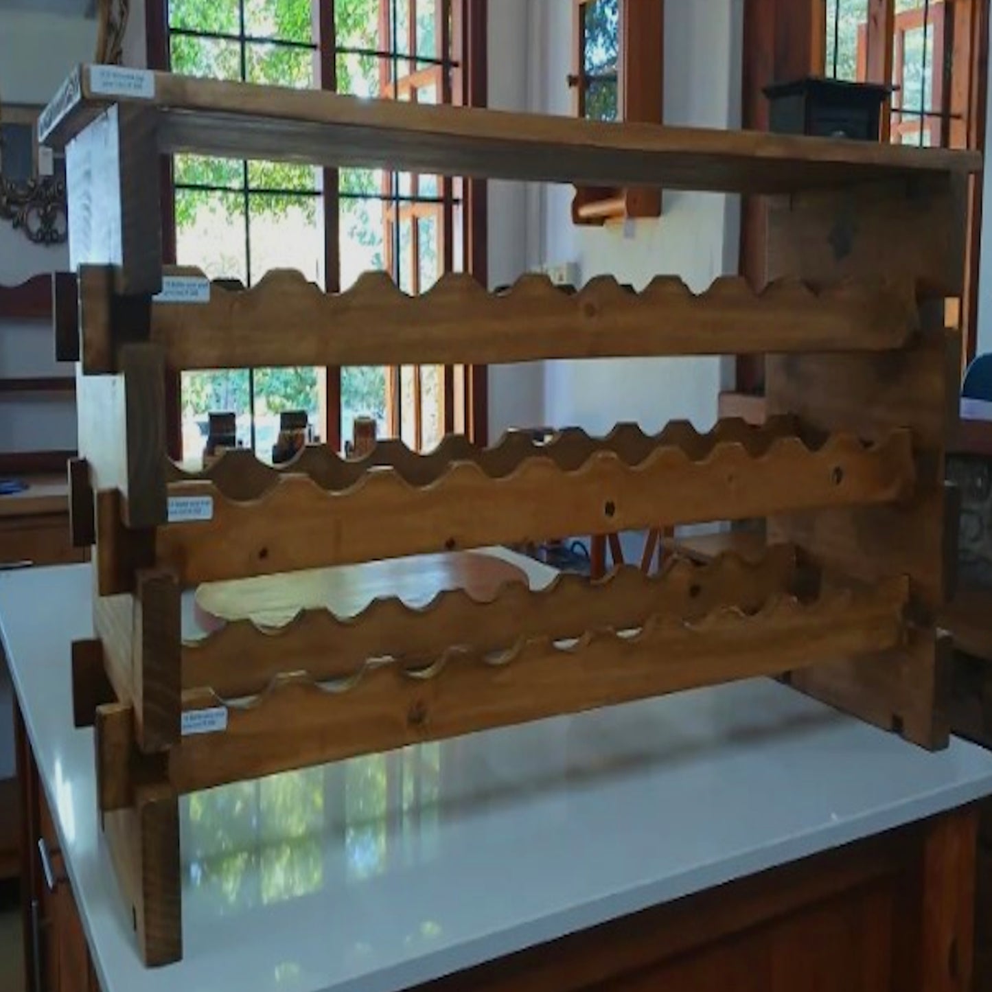 DIY Wine Rack
