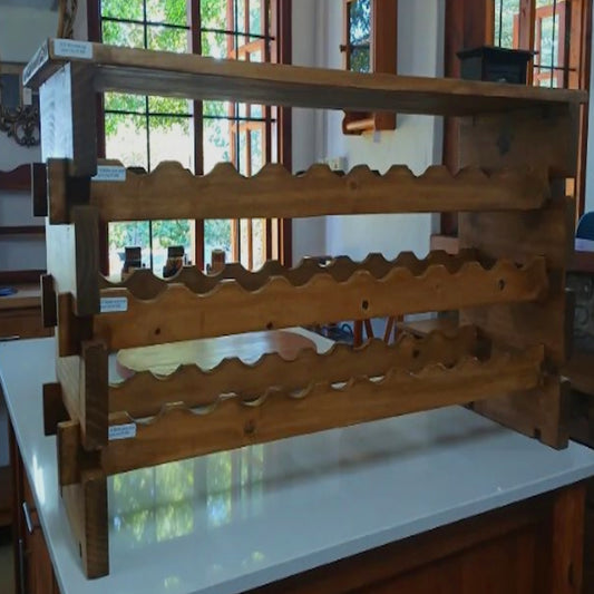 DIY Wine Rack