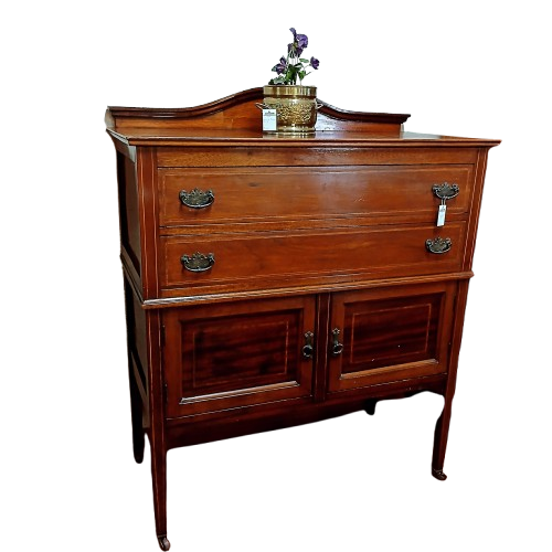 Edwardian mahogany cabinet