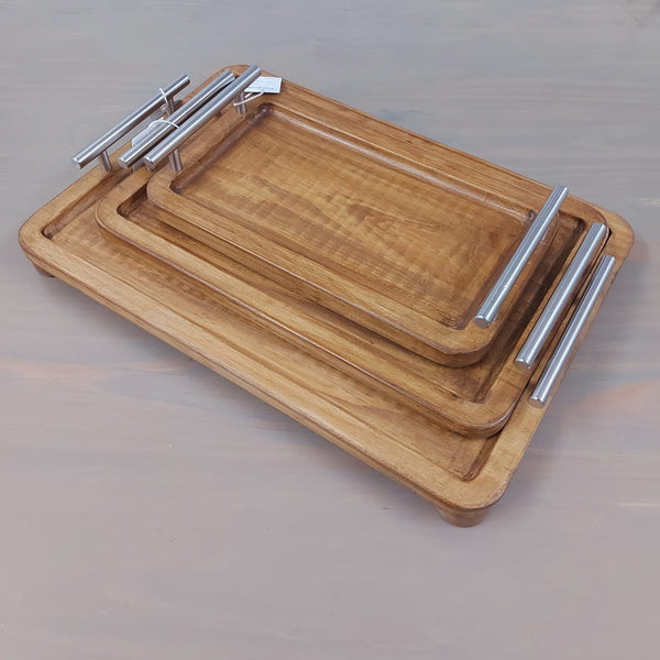 Set of 3 serving trays