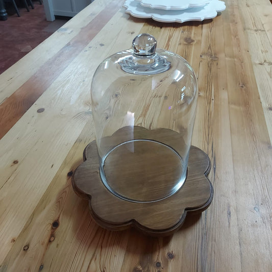 Revolving Daisy board with glass