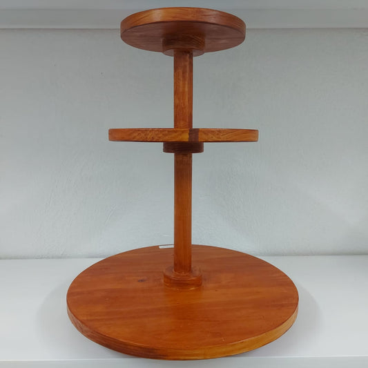 Revolving 3-tier organizer