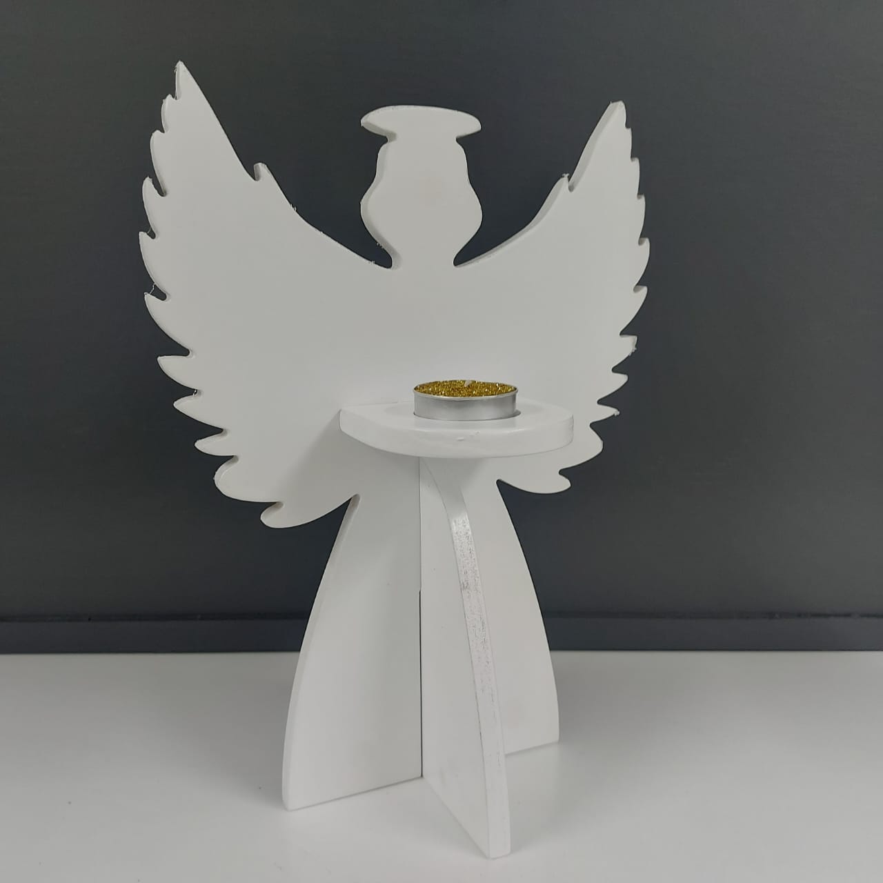 Angel T-Light candle stand