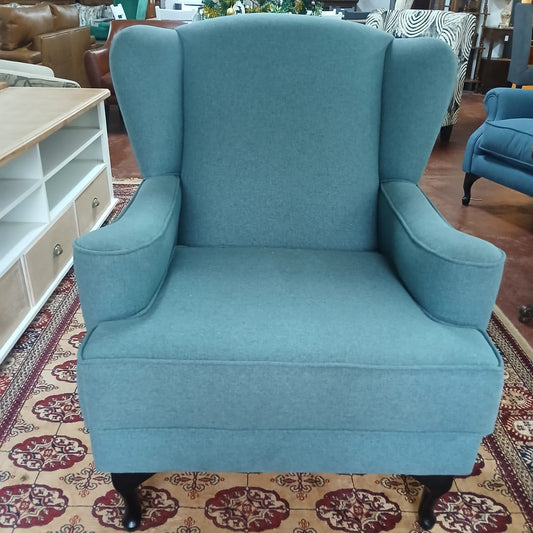 Chevon Wingback Chair