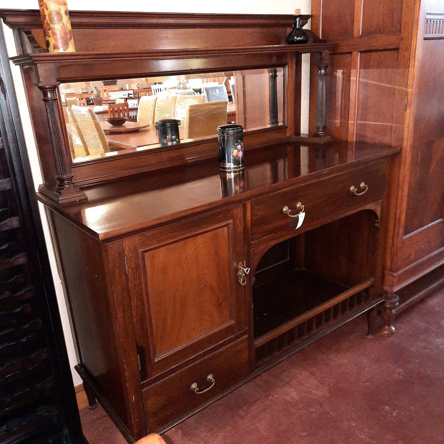 Mahogany sideboard