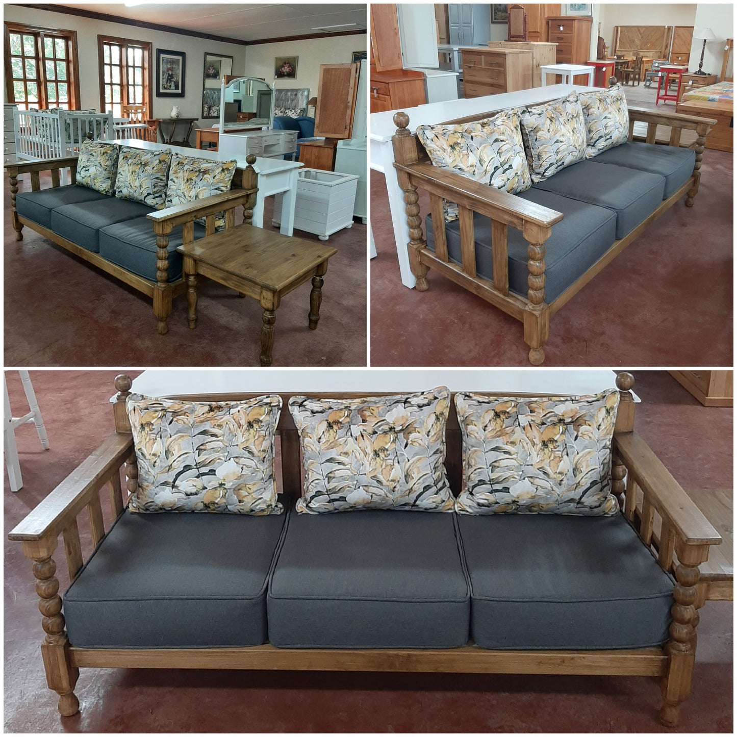 Morris 3 seater Imbuia