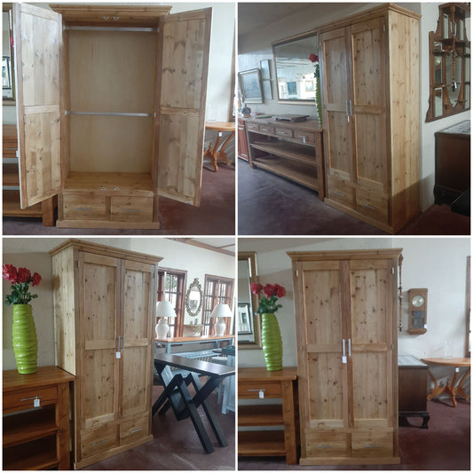 Oregon pine wardrobe