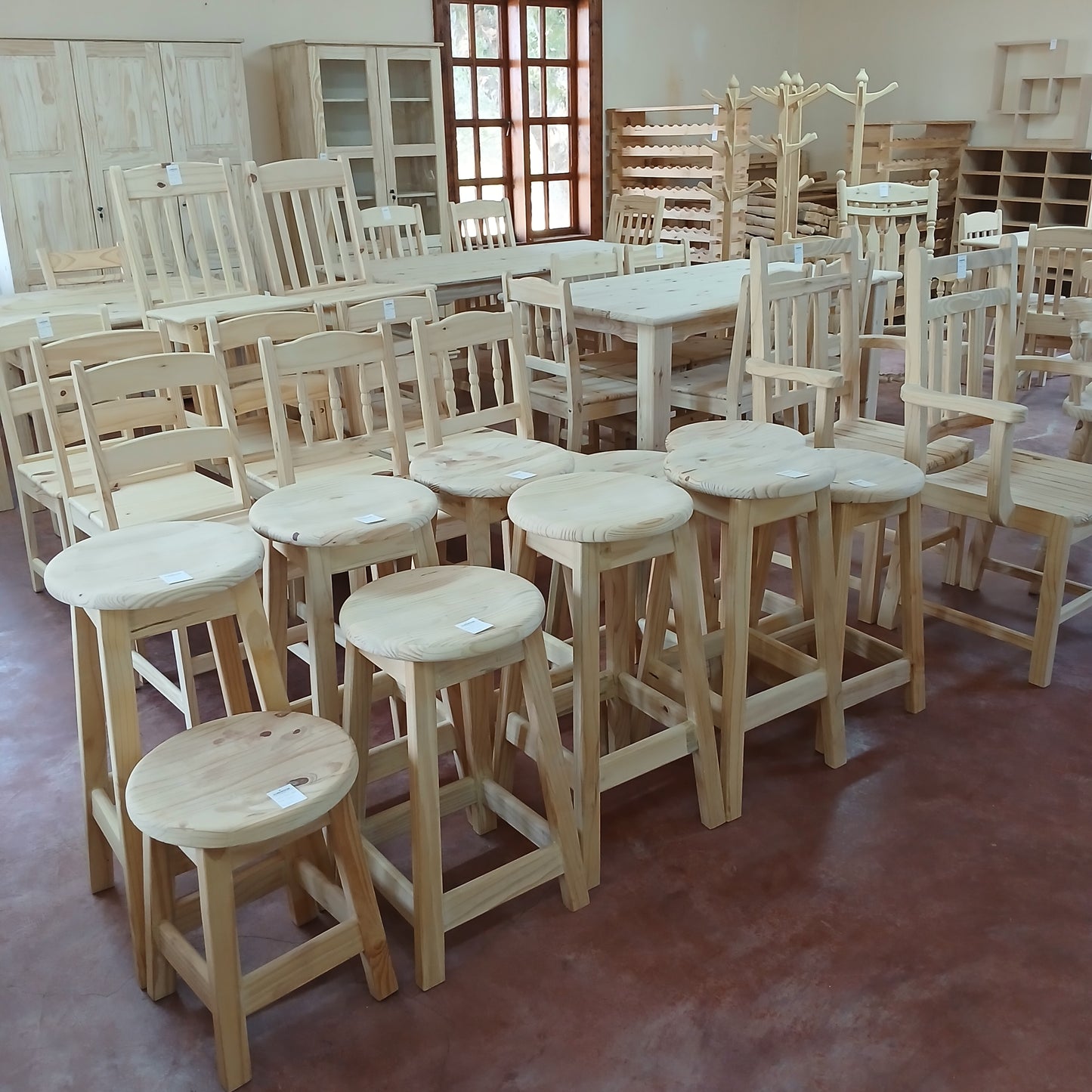 Raw bar stools & chairs