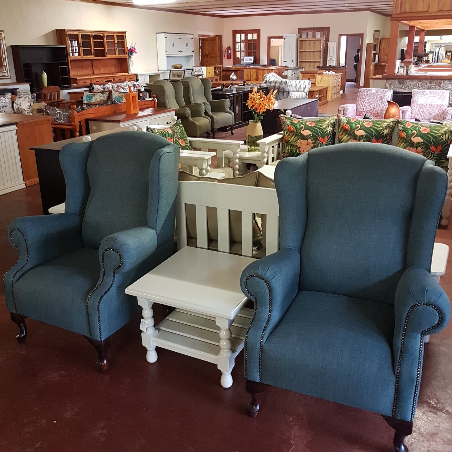 Wing back chairs