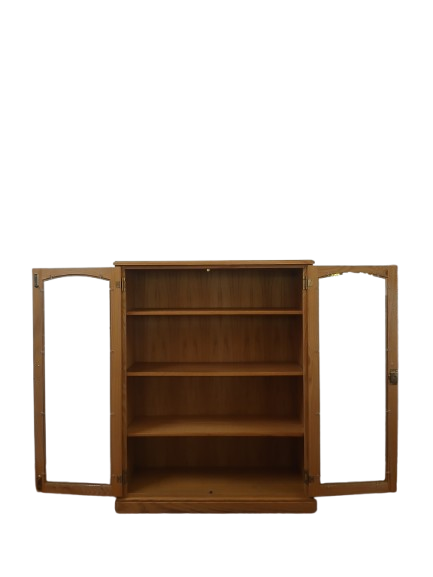 2 Glass door bookcase