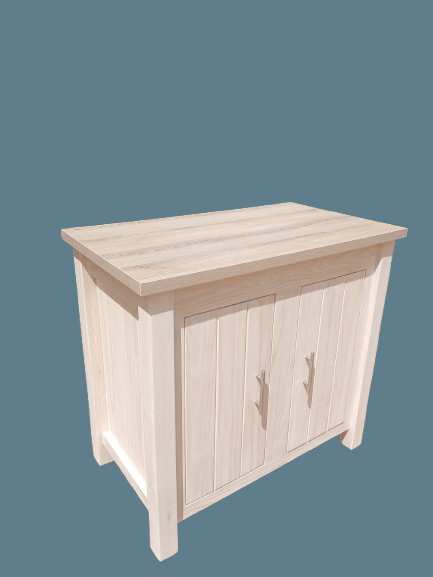 Single 2-Tone vanity Stand.