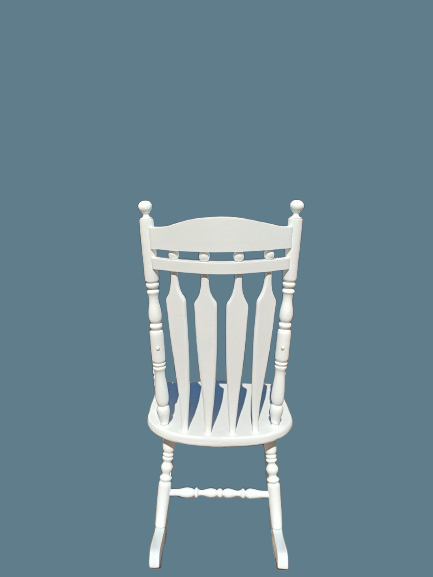 Large white Rocking chair